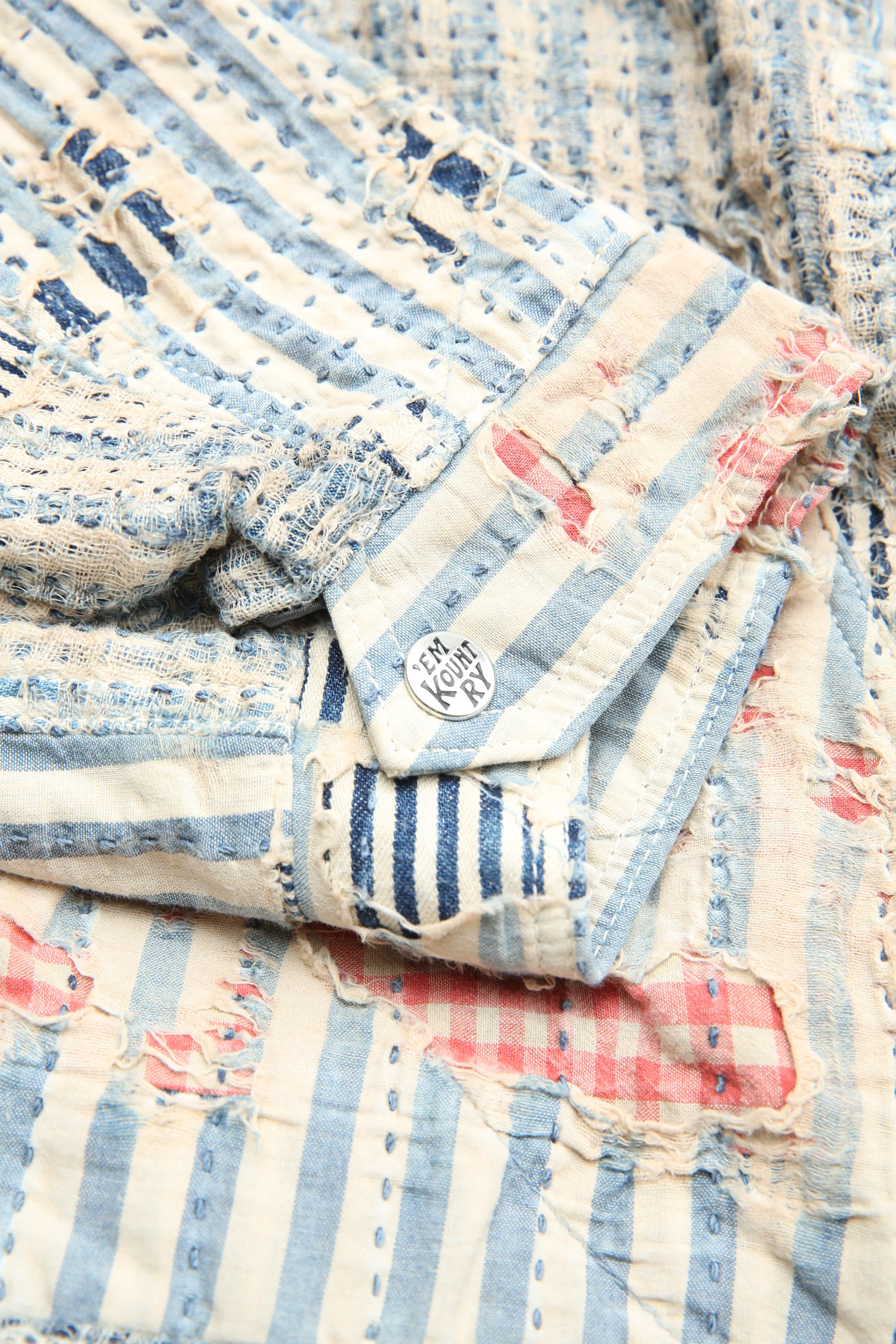 Kapital LIBERTY-BORO ZIP UP Blouson - Hickory - Image 5