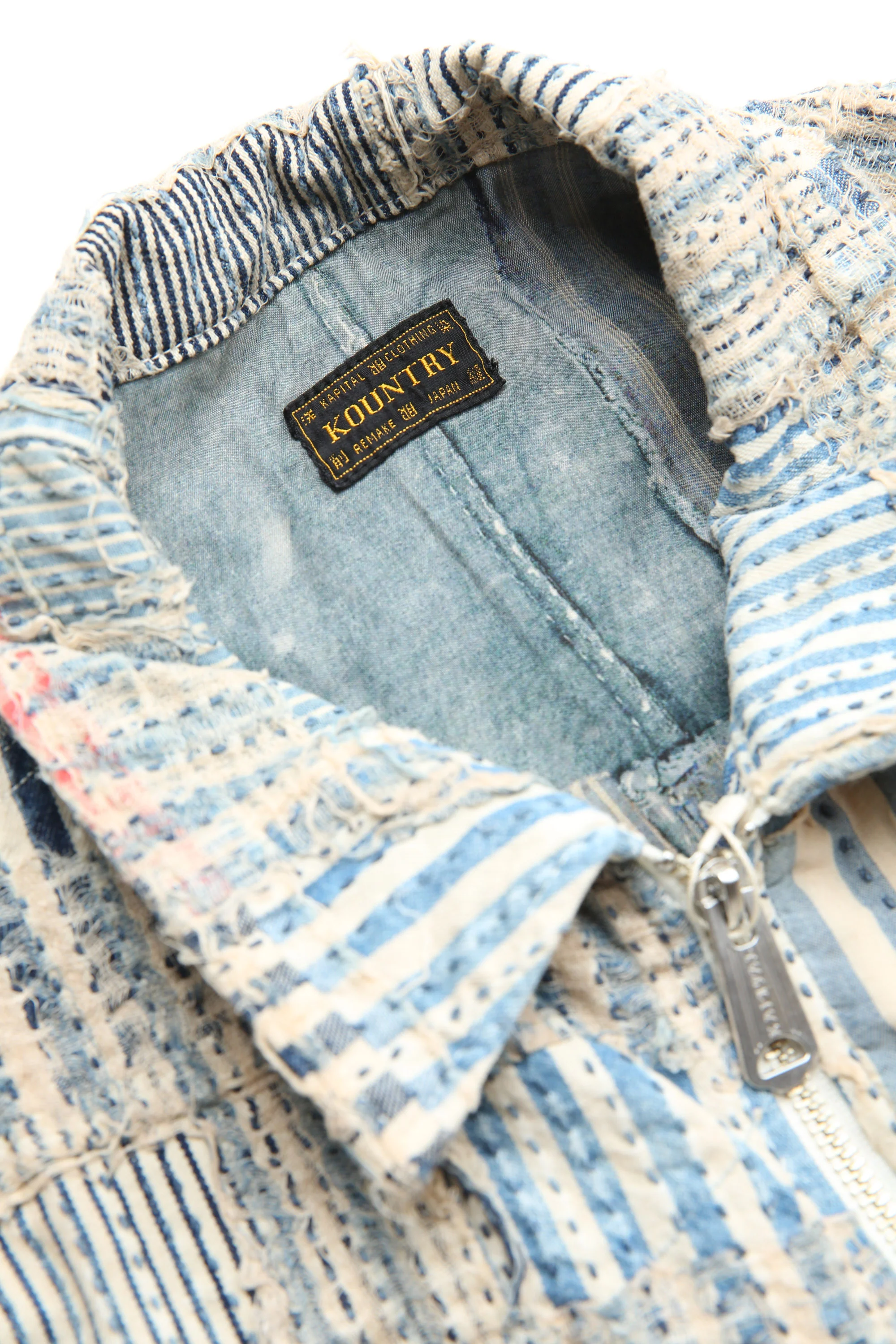 Kapital LIBERTY-BORO ZIP UP Blouson - Hickory - Image 8