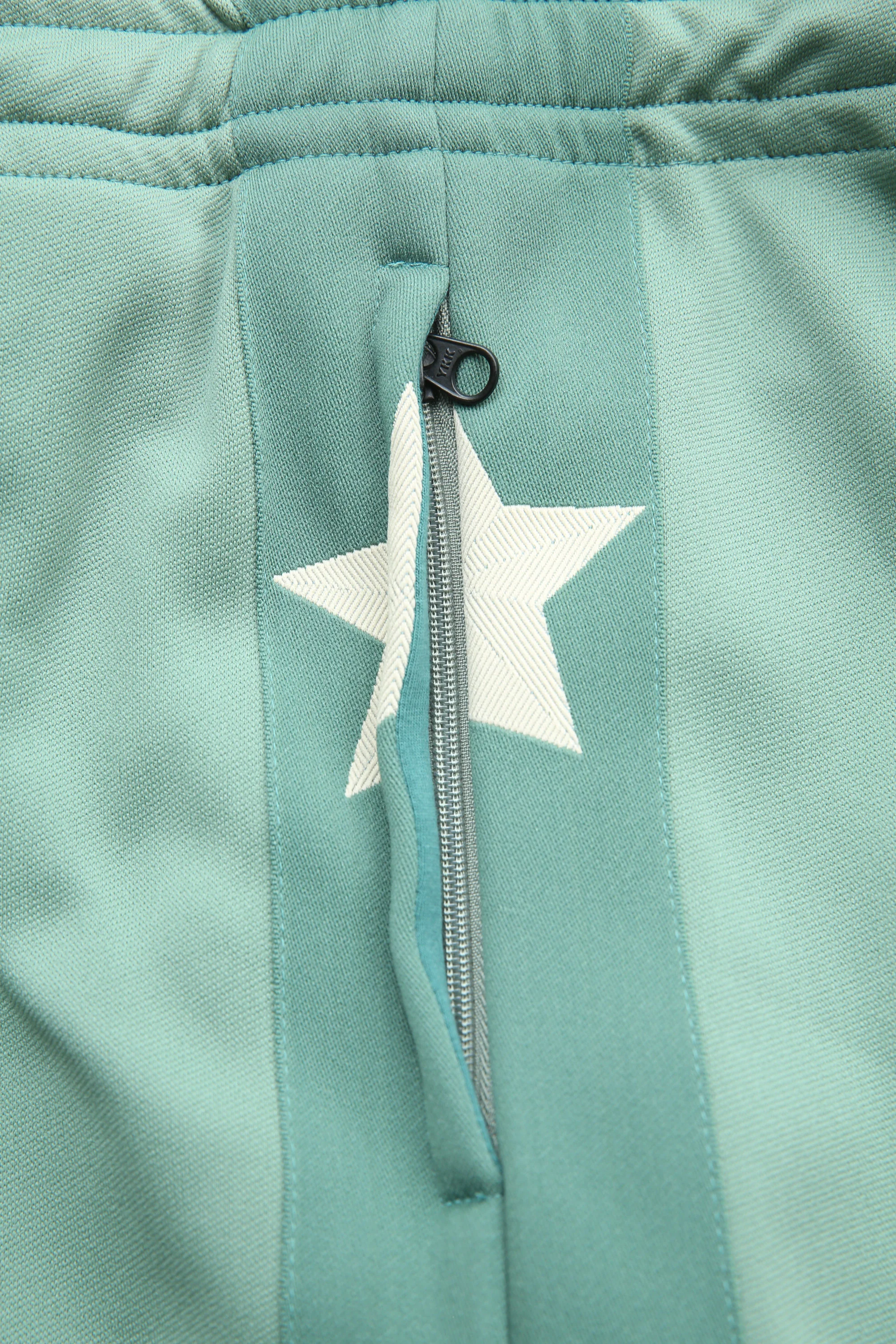 Kapital - Smooth Jersey Stantman (Stuntman) & woman Track Pants - Light Green (LGR) - Image 7