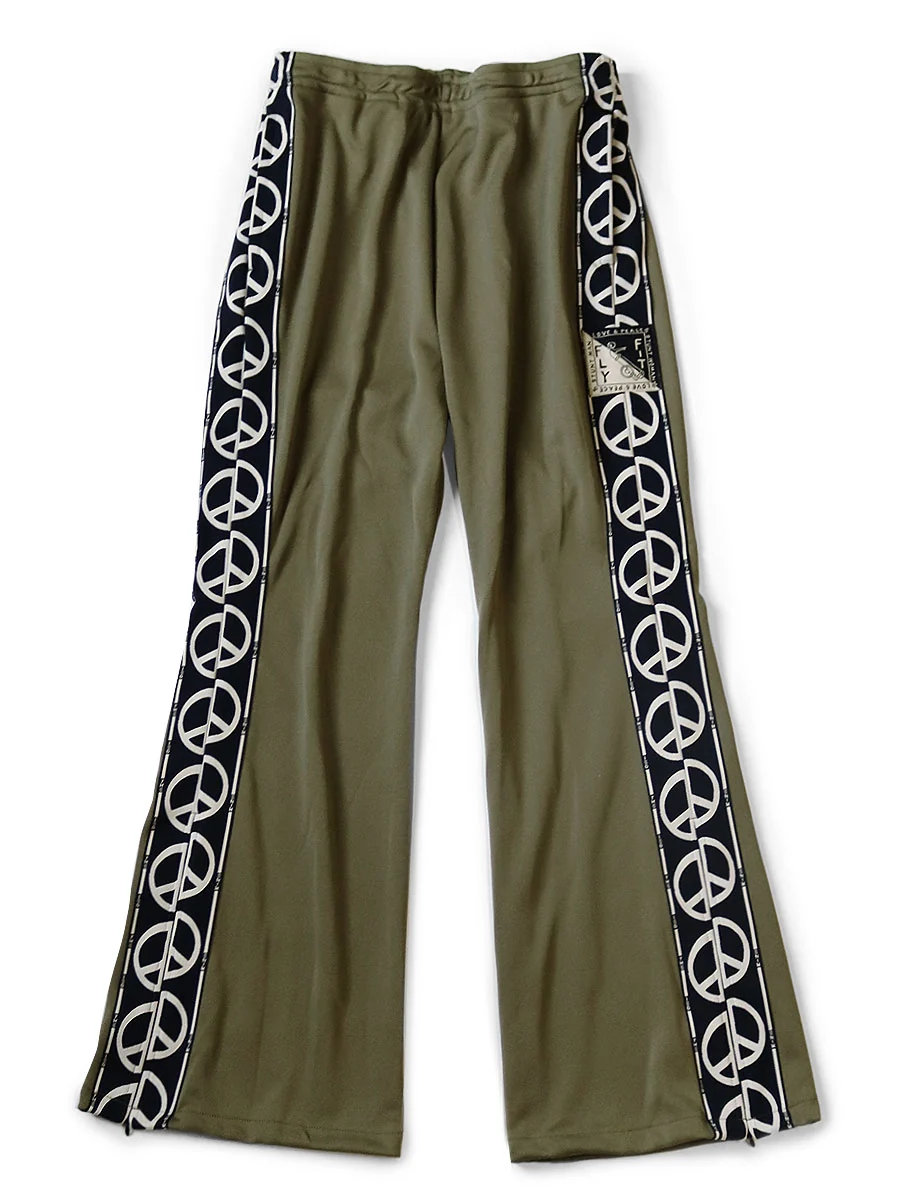 Kapital Smooth Jersey TH.D.D.Track Pants - Khaki