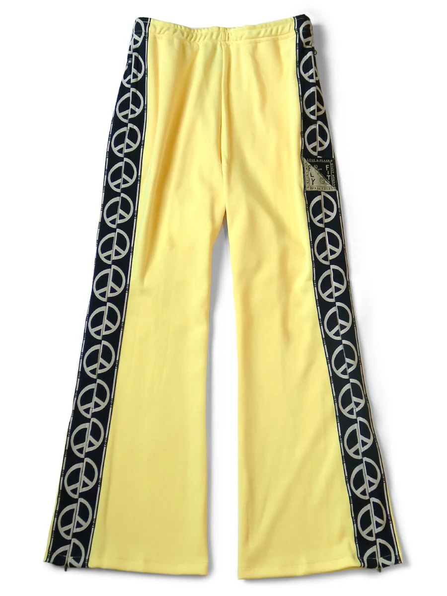 Kapital Smooth Jersey TH.D.D.Track Pants - Light Yellow