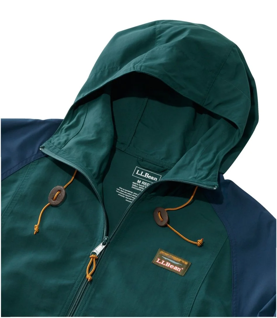L.L.Bean Men's Mountain Classic Anorak - Spruce/Tuscan Olive - Image 5
