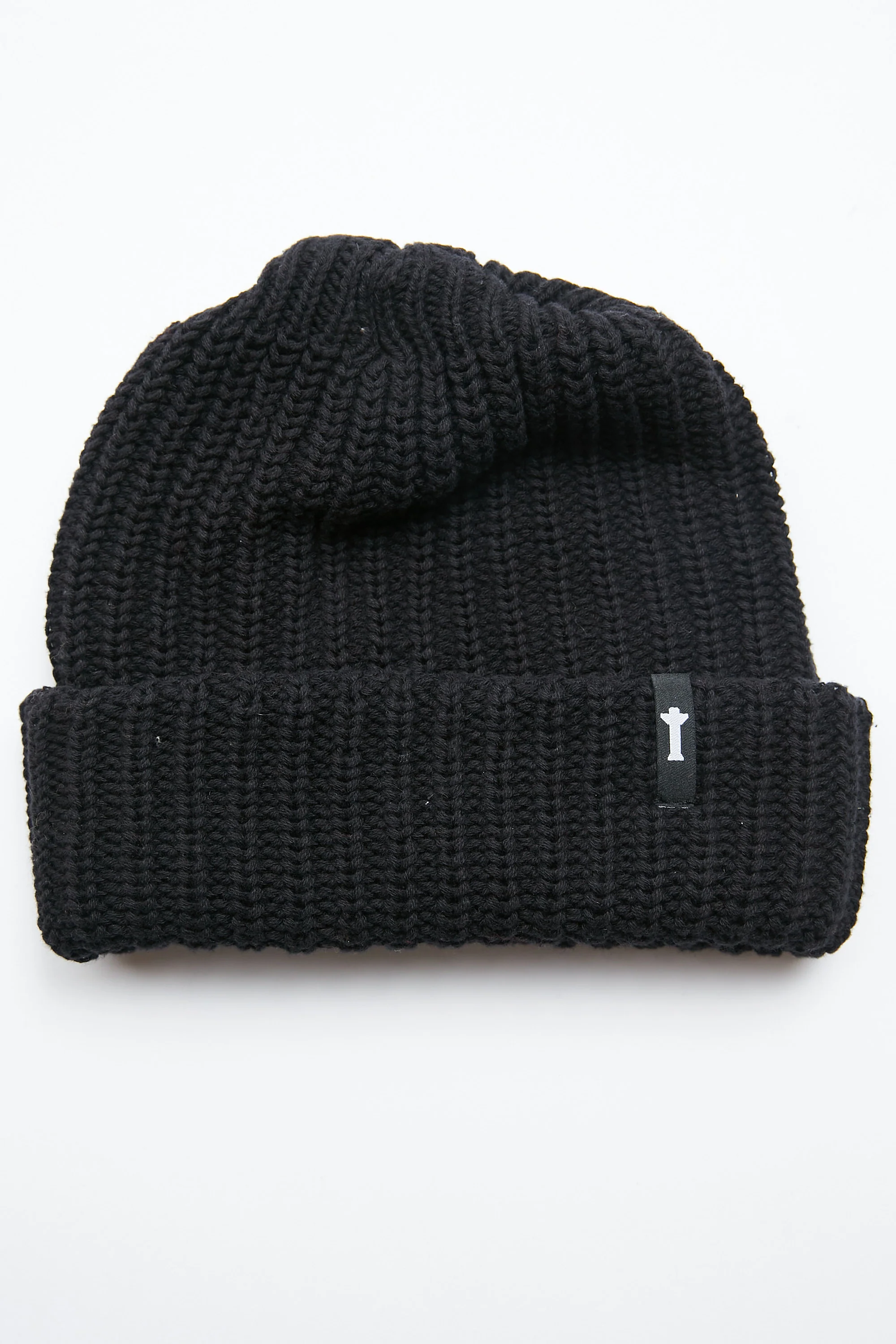 Totem Brand Co. Solid Watch Cap Beanie - Black - Image 3