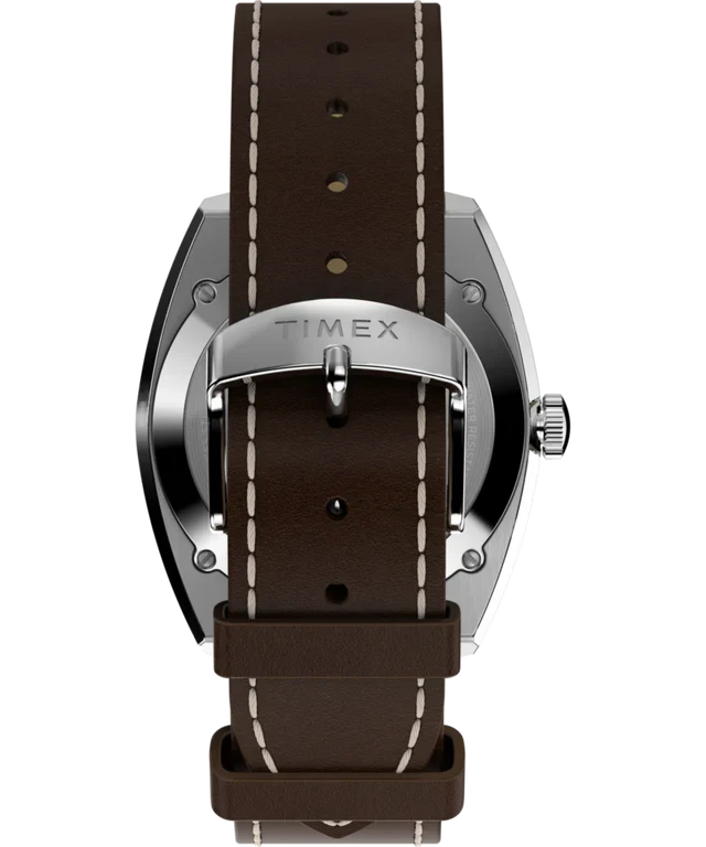 Marlin® Sub-Dial Automatic 39mm Leather Strap Watch - Image 4