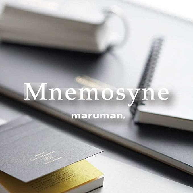 Maruman Mnemosyne 180 A4 Notebook - Grid 5mm - Image 4