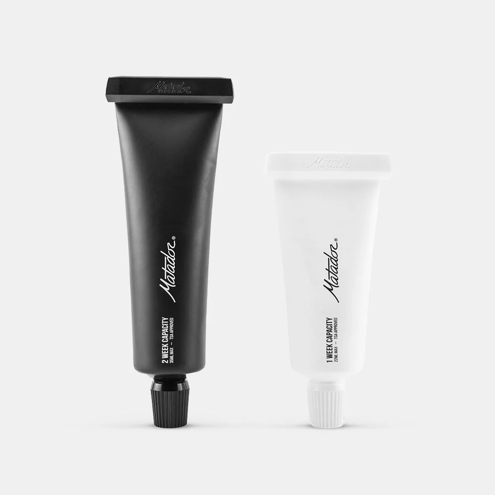 Matador Refillable Toothpaste Tubes 2-Pack