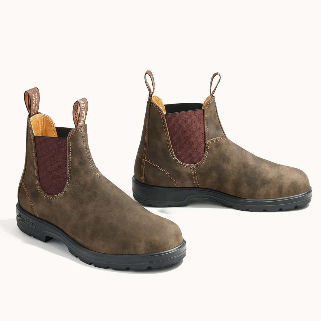 Blundstone #585 Men's Style Chelsea Boot - Rustic Brown - Image 3