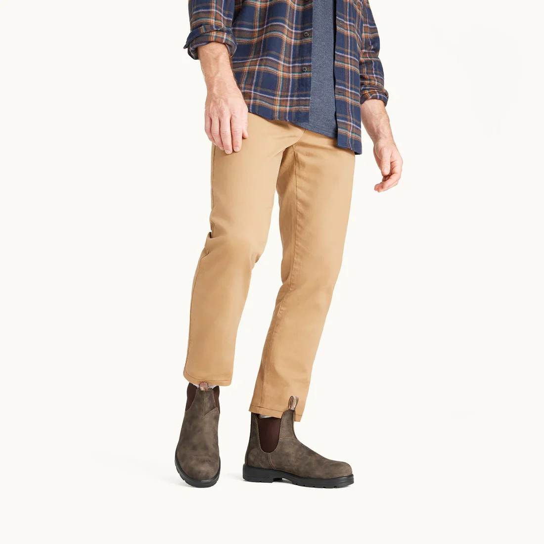 Blundstone #585 Men's Style Chelsea Boot - Rustic Brown - Image 7