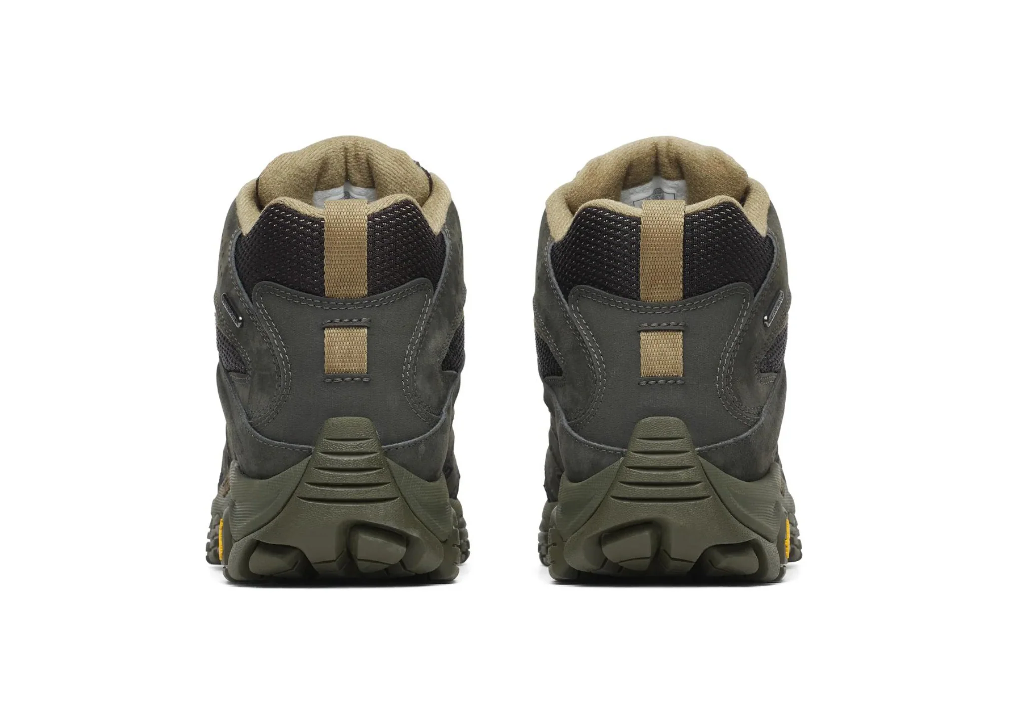 Merrell Men's Moab 3 Mid Waterproof - Black / Beluga - Image 4