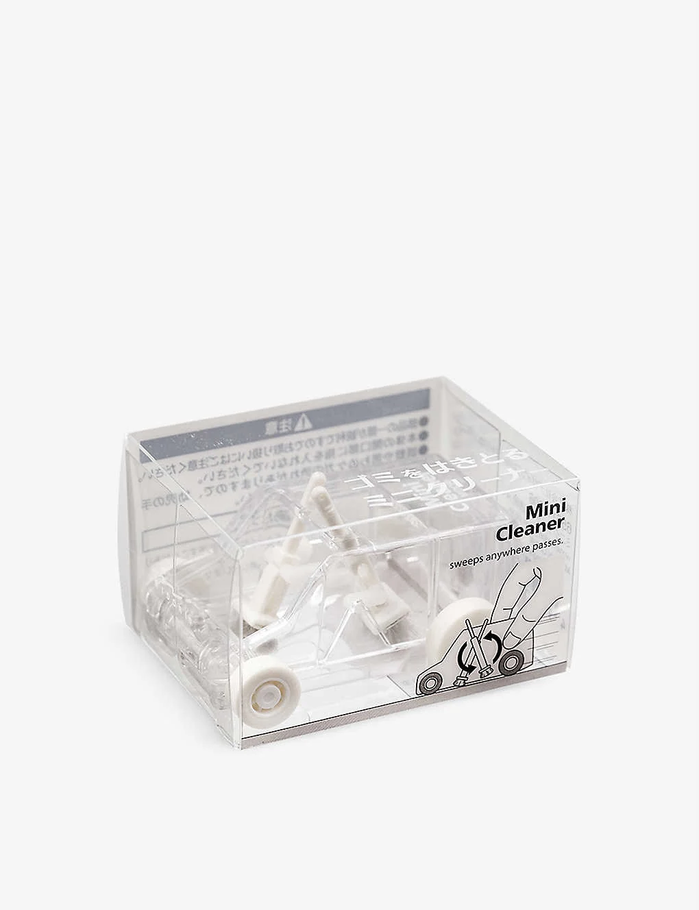Midori Desktop Mini Cleaner and Dust Sweep - Clear - Image 2