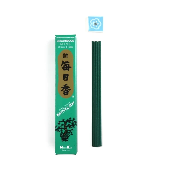 Nippon Kodo MORNING STAR Incense - Cedarwood