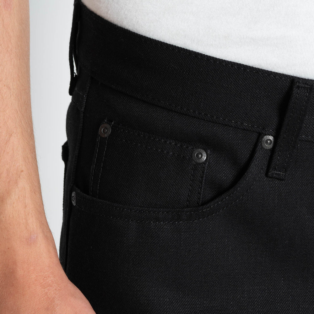 Naked & Famous True Guy - Solid Black Selvedge - Image 5