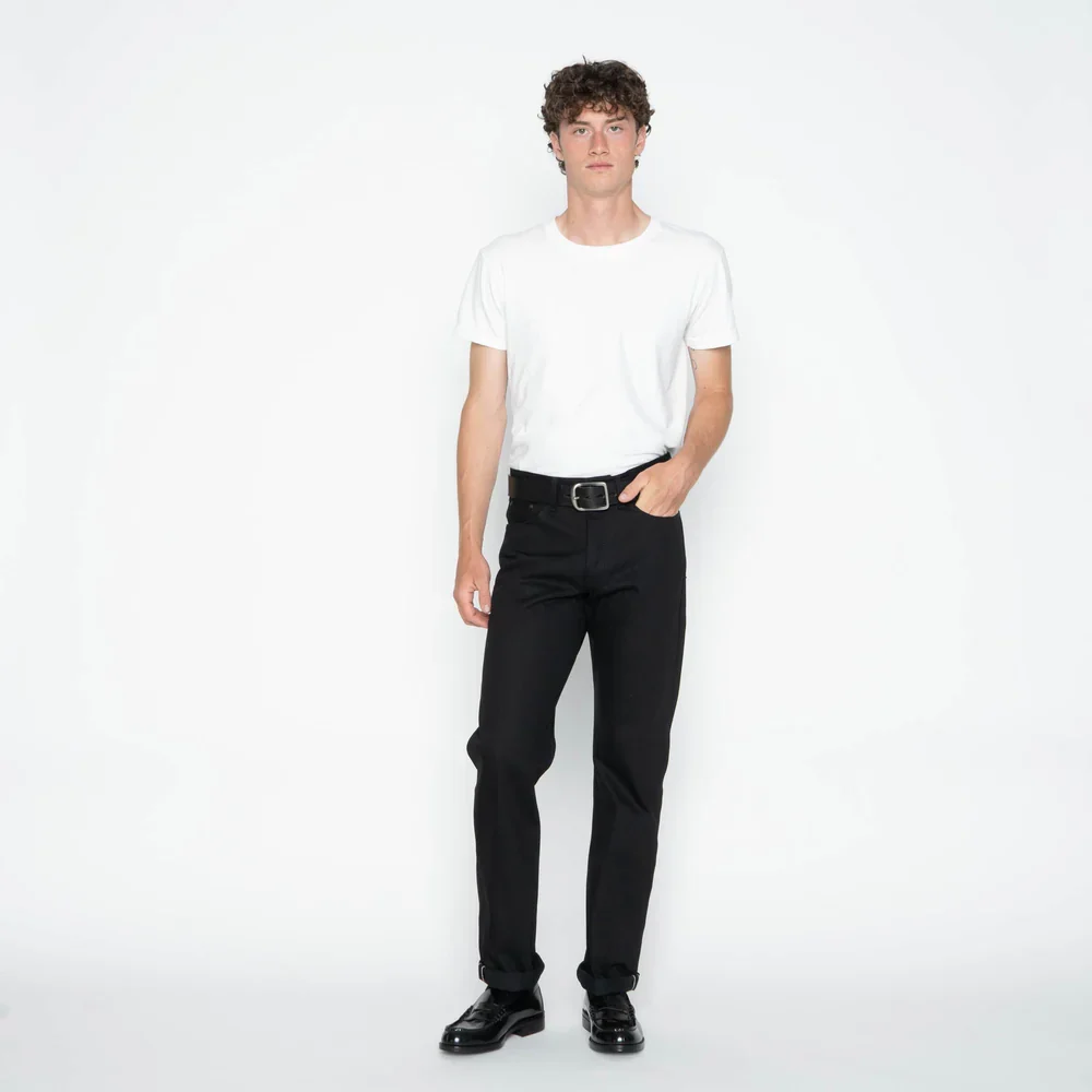 Naked & Famous True Guy - Solid Black Selvedge - Image 8