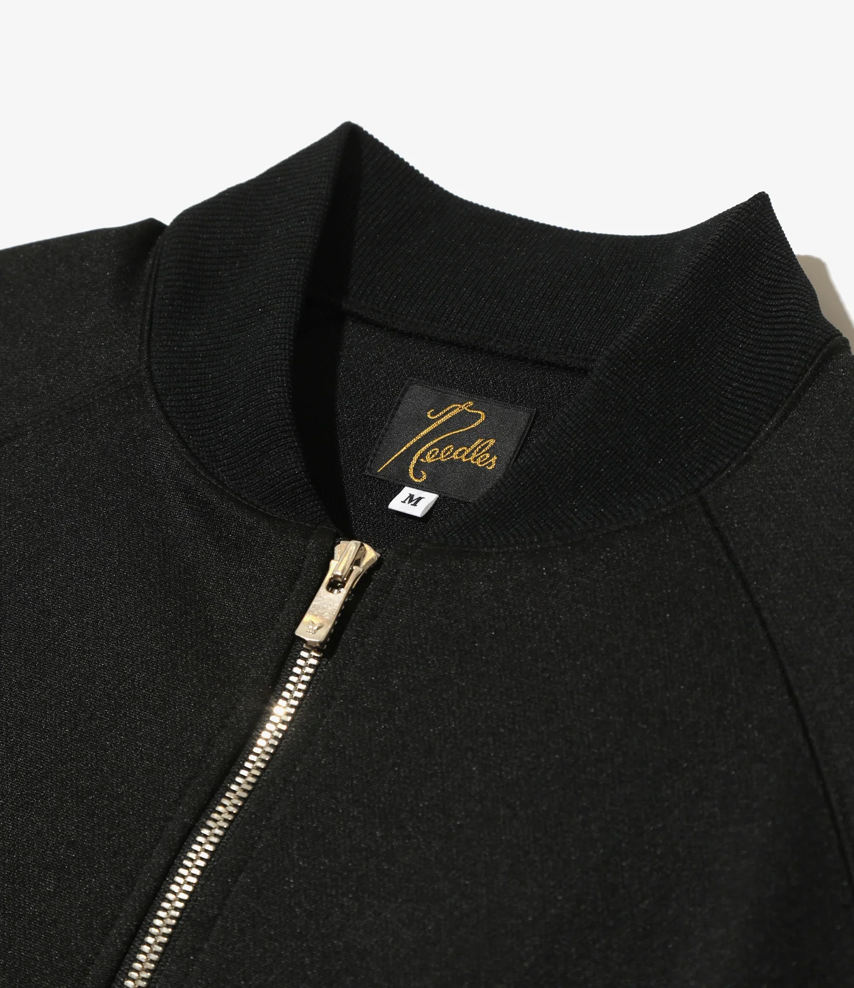 Needles Dolman Sleeve Track Jacket Bright Jersey - Black - Image 5