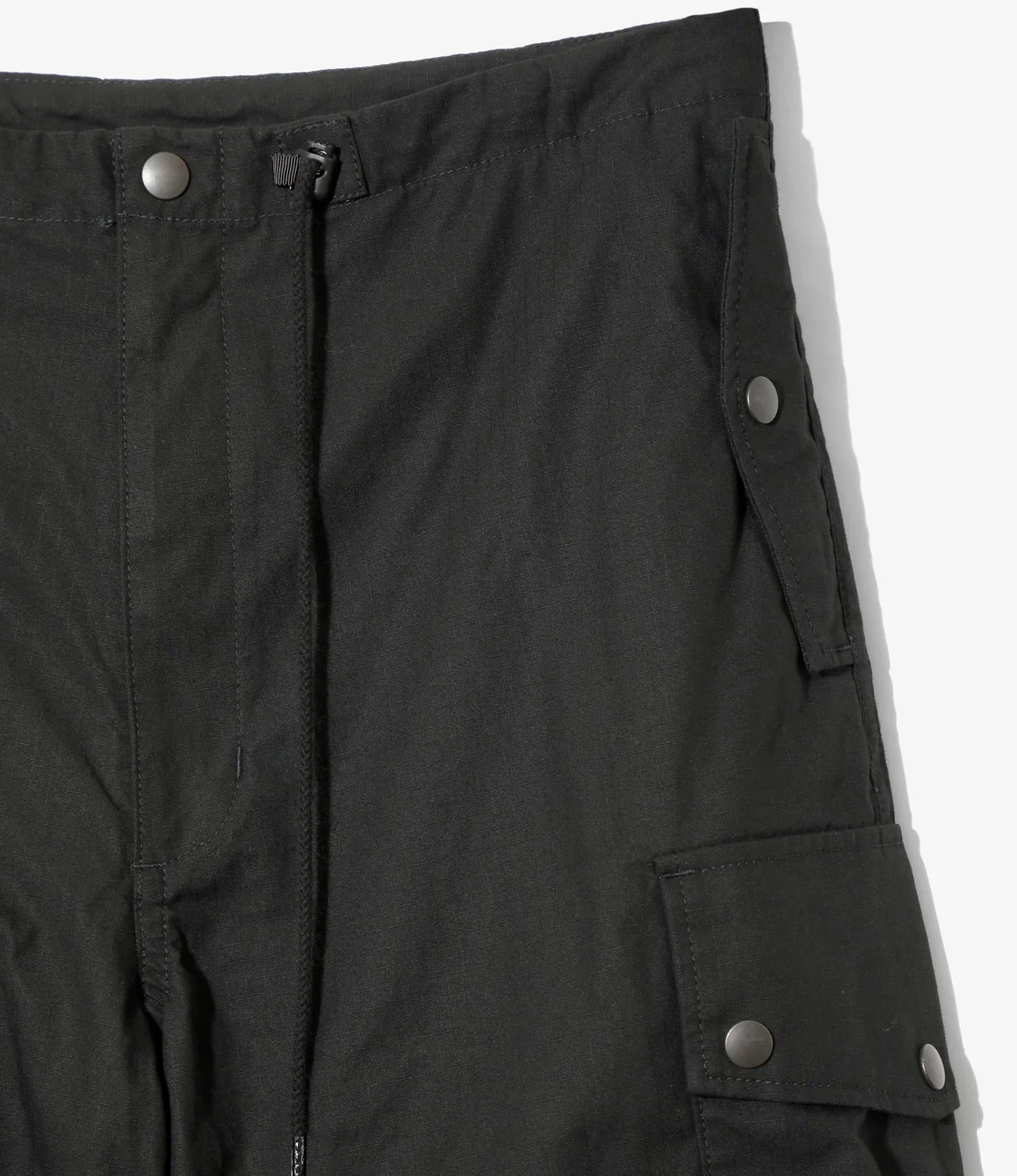 Needles Field Short Cotton Ripstop - Black - Image 2