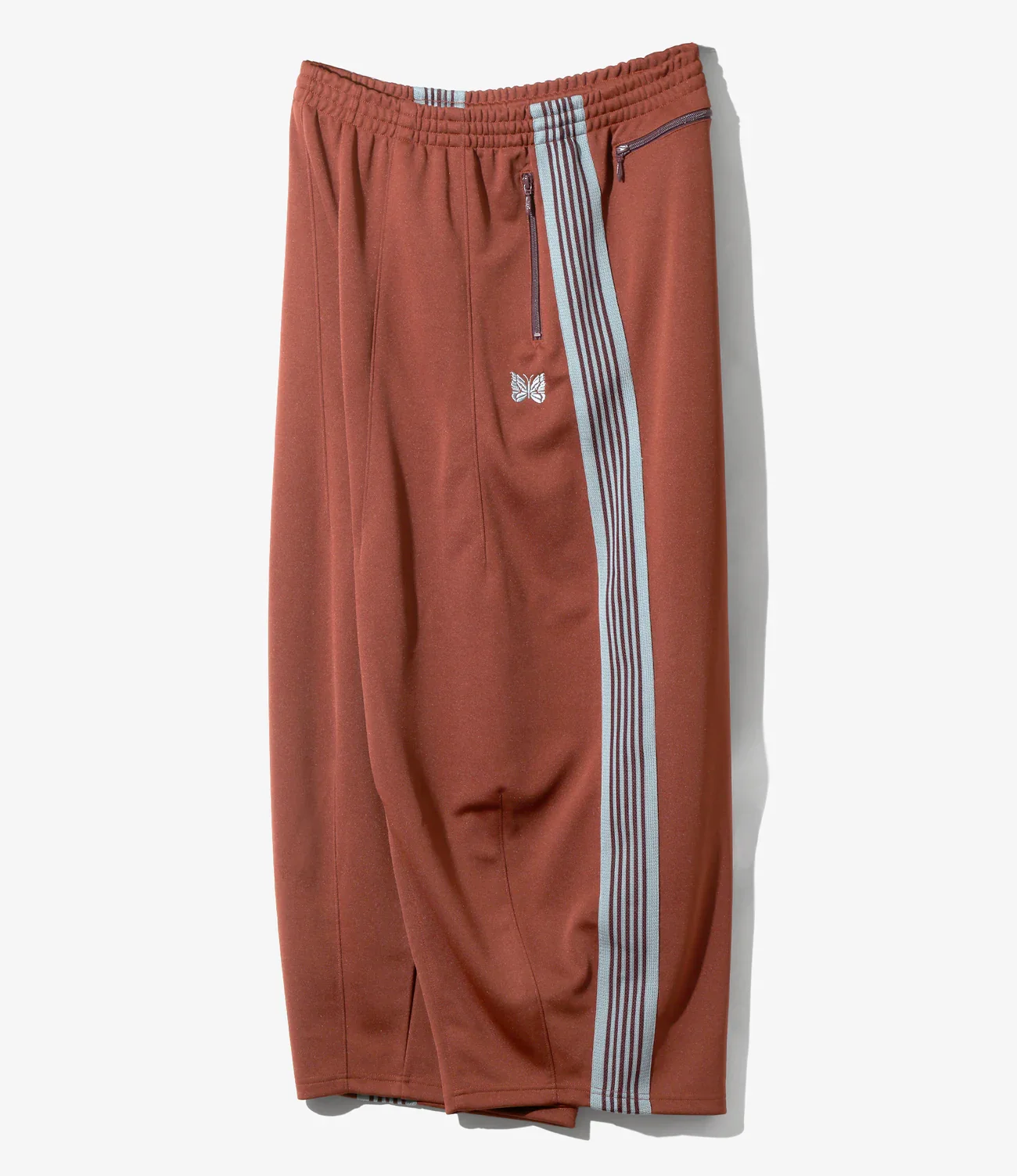 Needles H.D. Track Pants Poly Smooth - Rust - Image 3