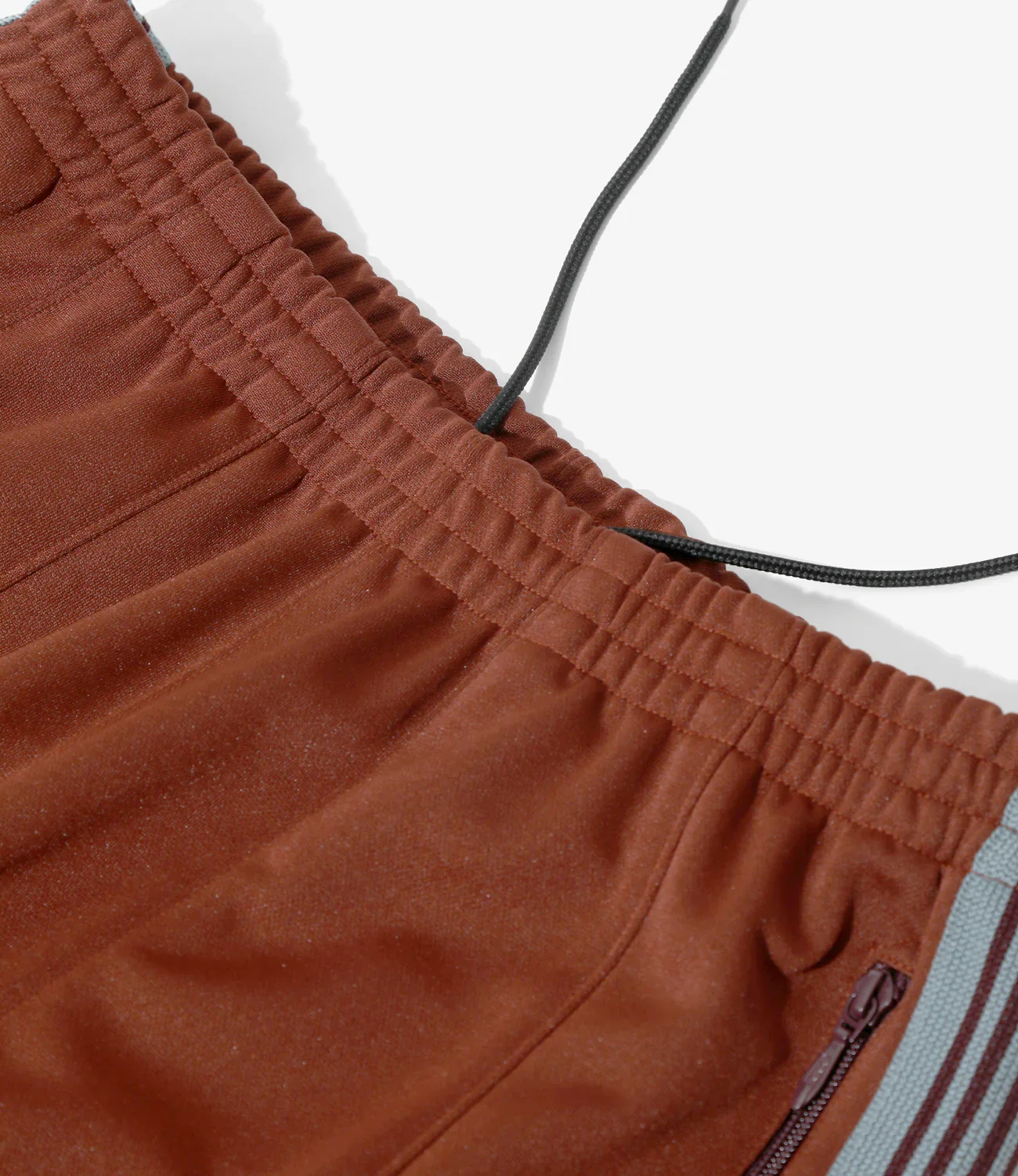 Needles H.D. Track Pants Poly Smooth - Rust - Image 4