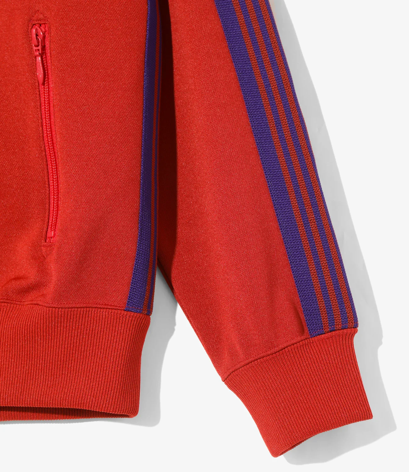 Needles Track Jacket Poly Smooth - Red - Image 3