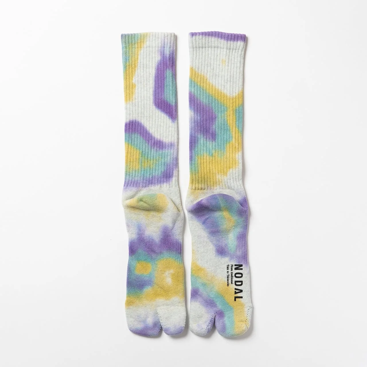 NODAL Tie Dye Long Socks - Purple - Image 2