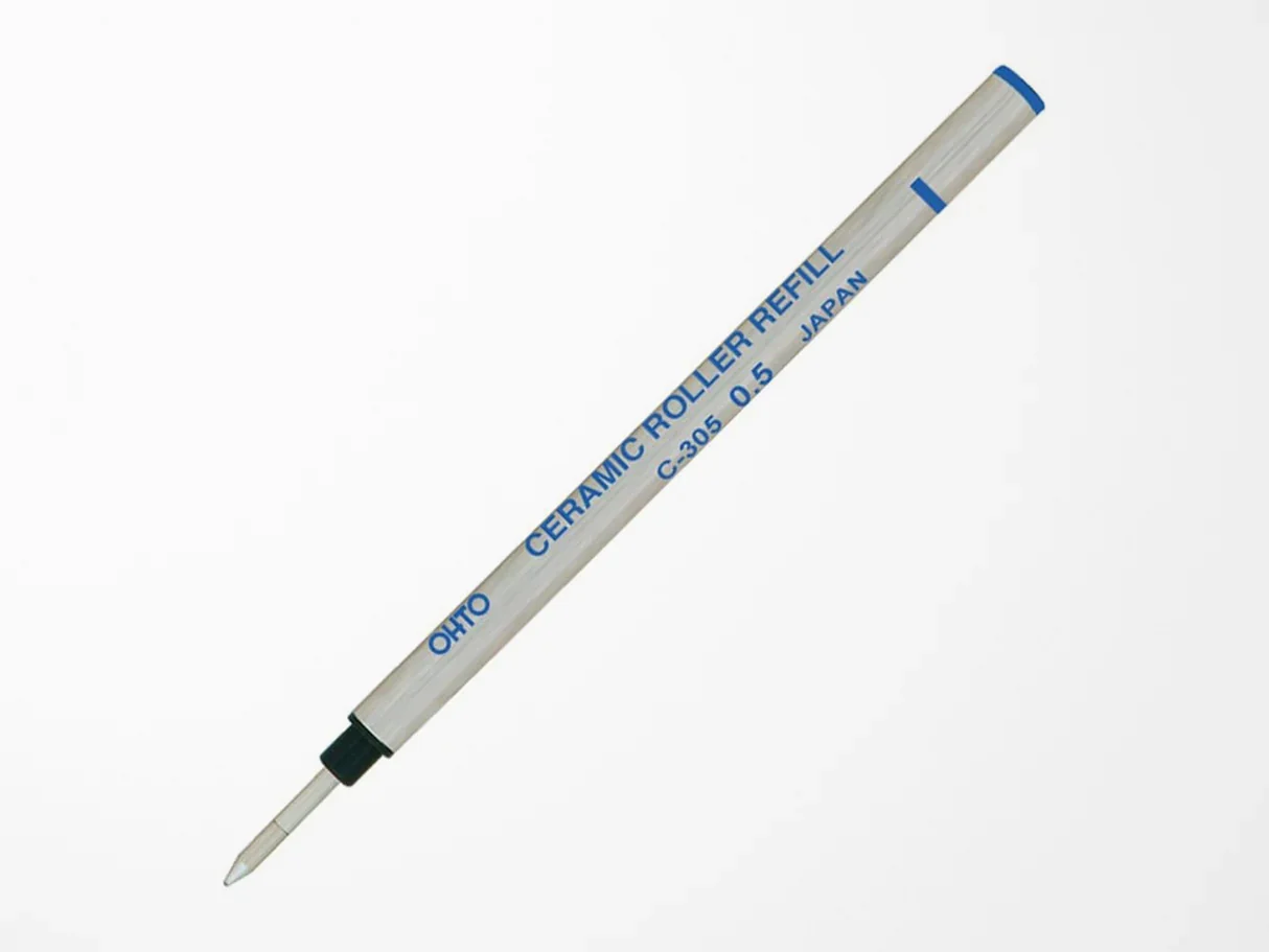 OHTO C-305P Ceramic Rollerball Pen Refill 0.5mm - Blue