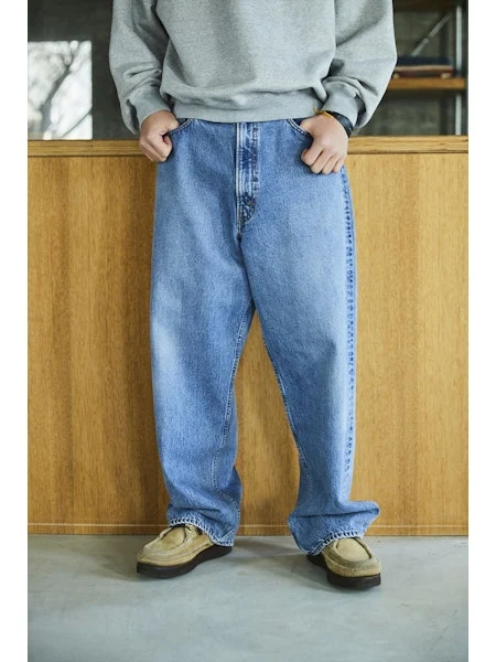 orSlow 100 Super Dad'S Fit Denim Pants - DENIM USED 95 - Image 2