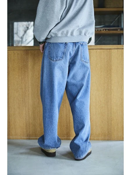 orSlow 100 Super Dad'S Fit Denim Pants - DENIM USED 95 - Image 4