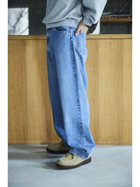 orSlow 100 Super Dad'S Fit Denim Pants - DENIM USED 95 - Image 6