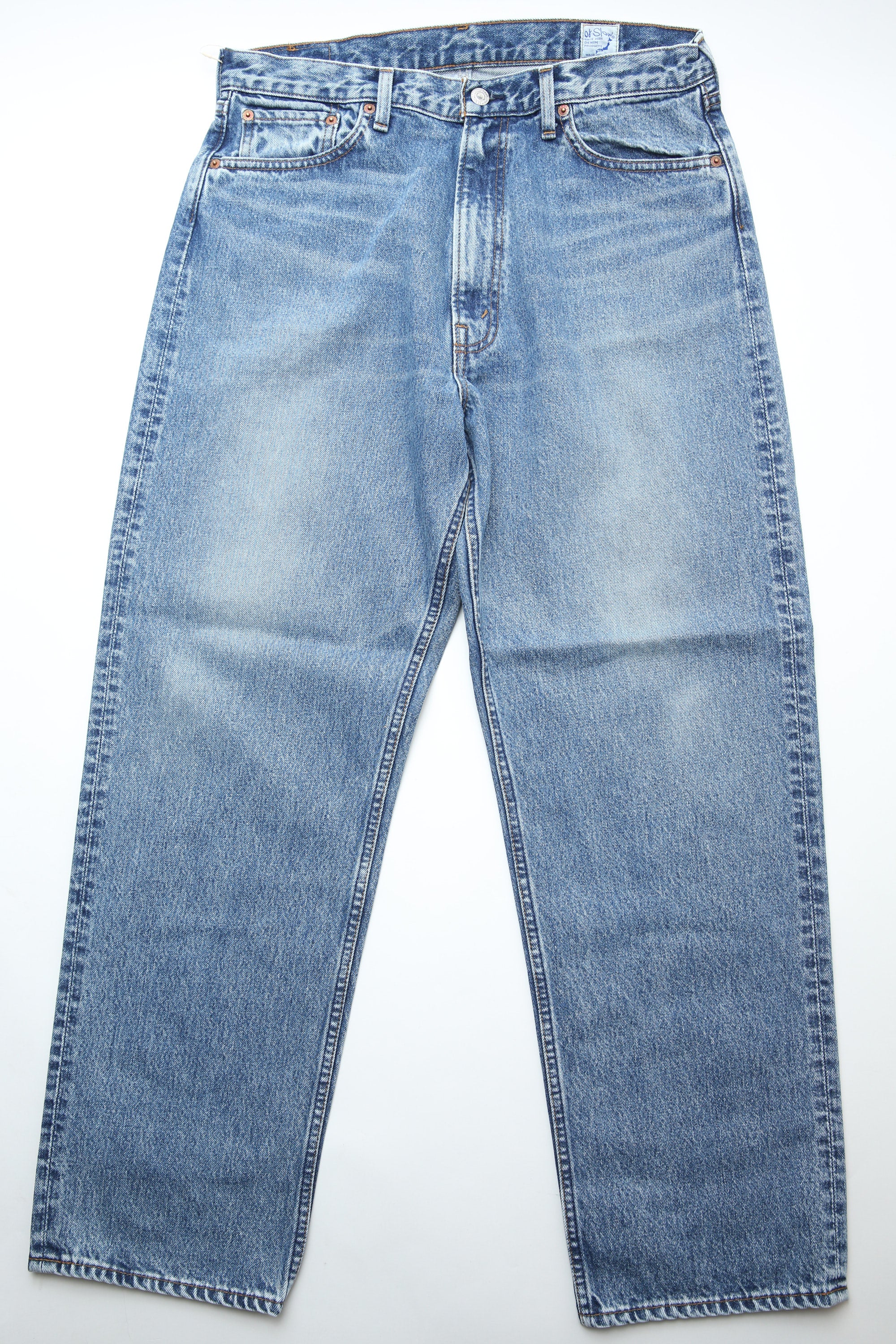 orSlow 101 Dad's Fit Denim Pants (UNISEX) - Denim Used