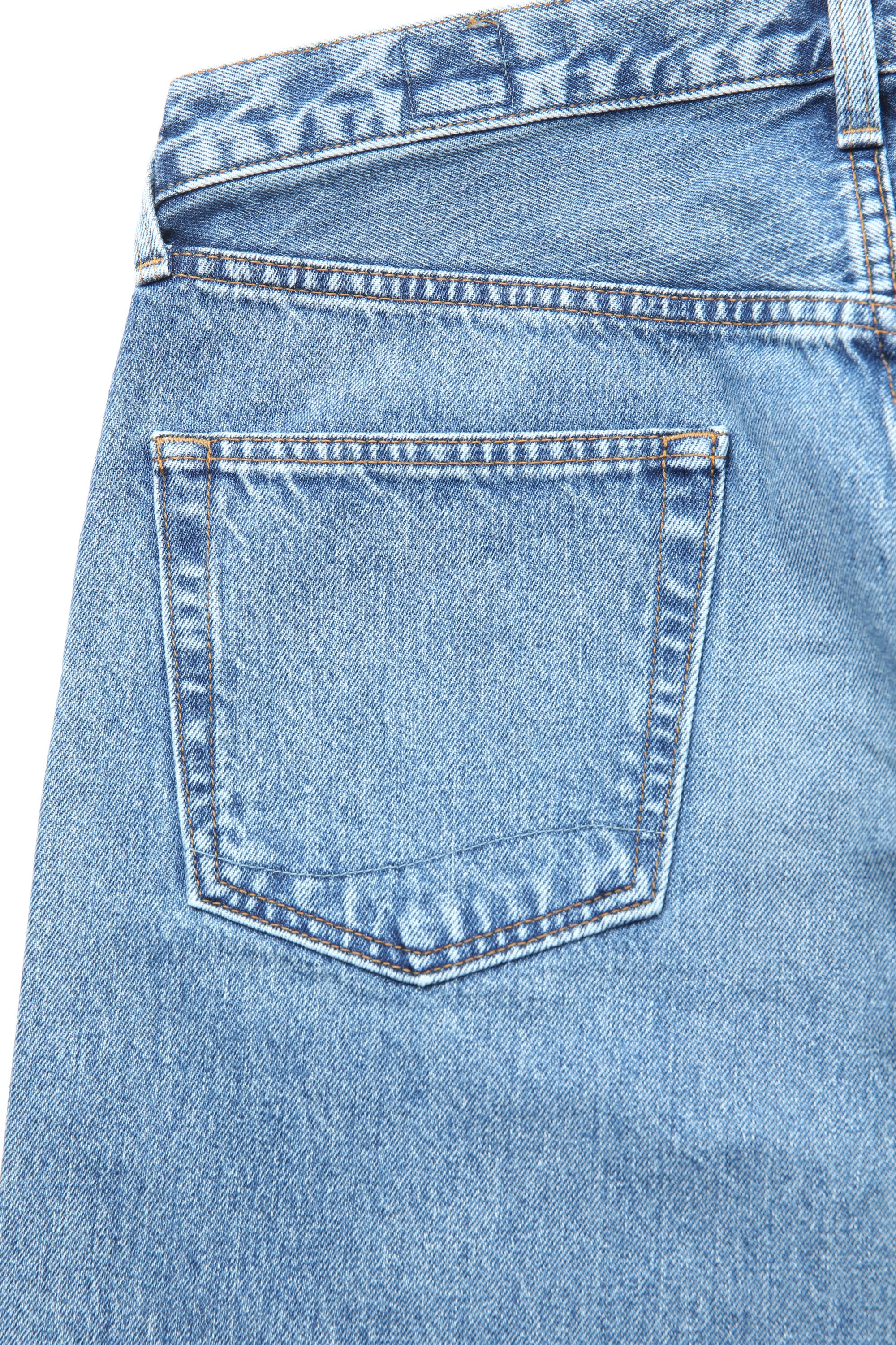 orSlow 101 Dad's Fit Denim Pants (UNISEX) - Denim Used - Image 11