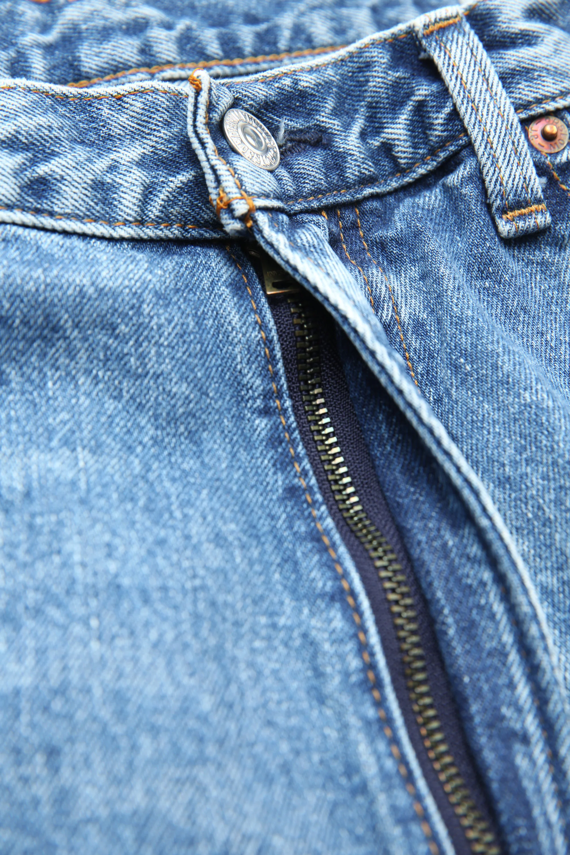 orSlow 101 Dad's Fit Denim Pants (UNISEX) - Denim Used - Image 6