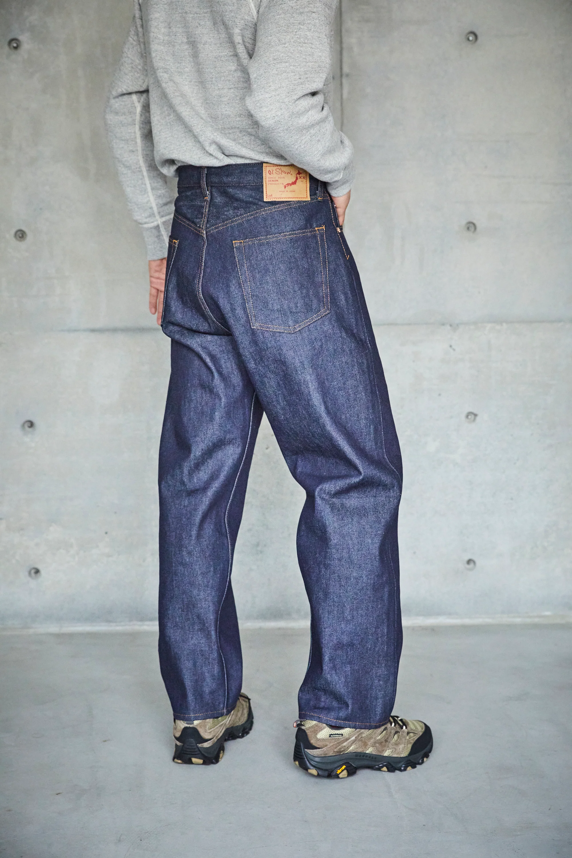 orSlow 101 DAD'S FIT DENIM PANTS (UNISEX) - One Wash - Image 10