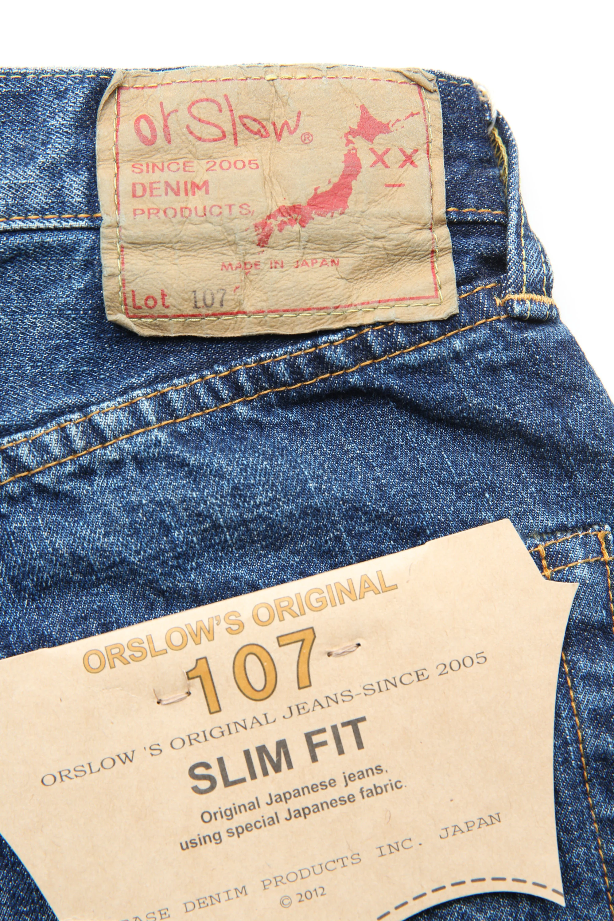 orSlow 107 Ivy Fit Slim Jean - 2 Year Wash (2024) - Image 15
