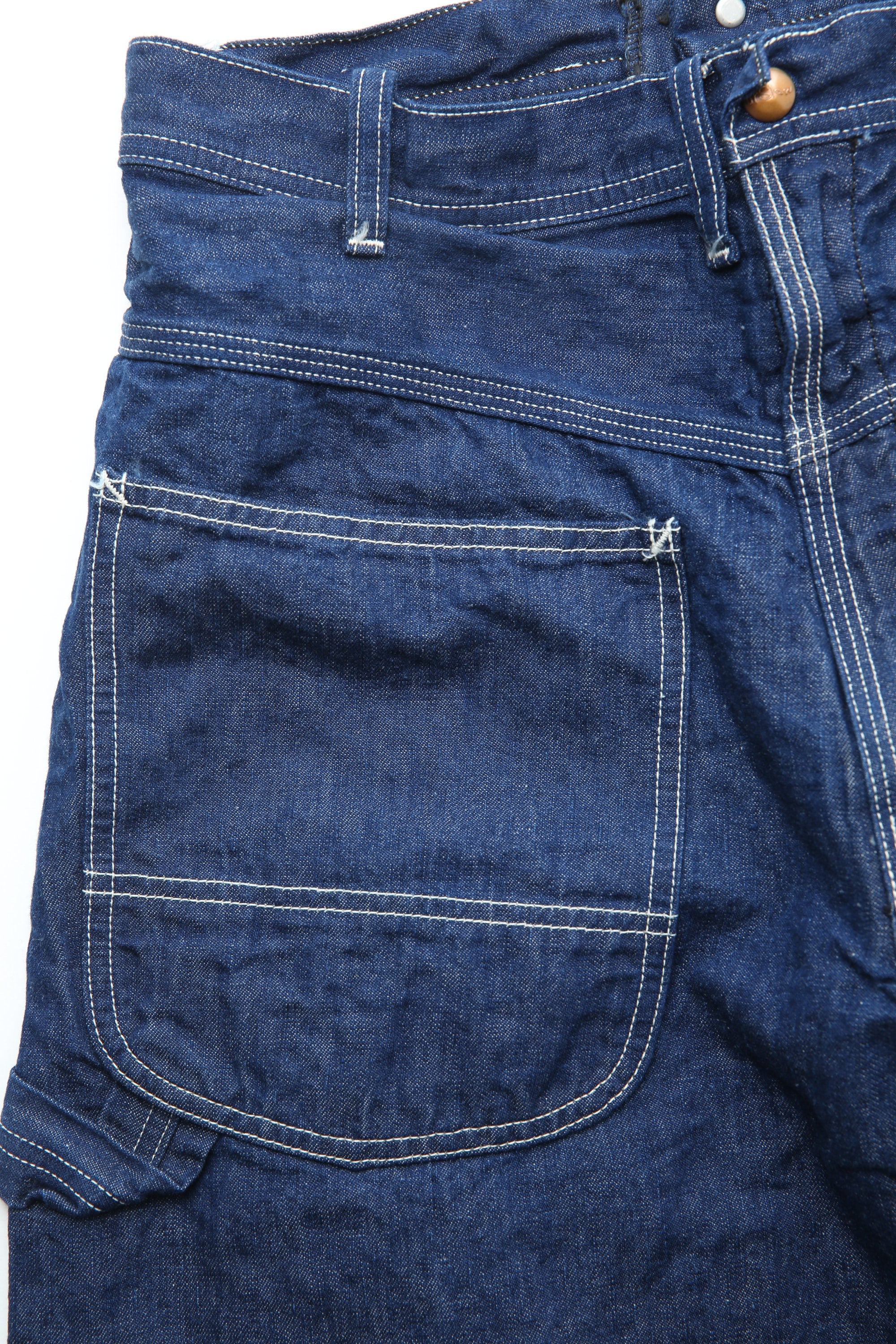 orSlow "wolSro" Backward Wide Fit Painter Pant - One Wash - Image 4