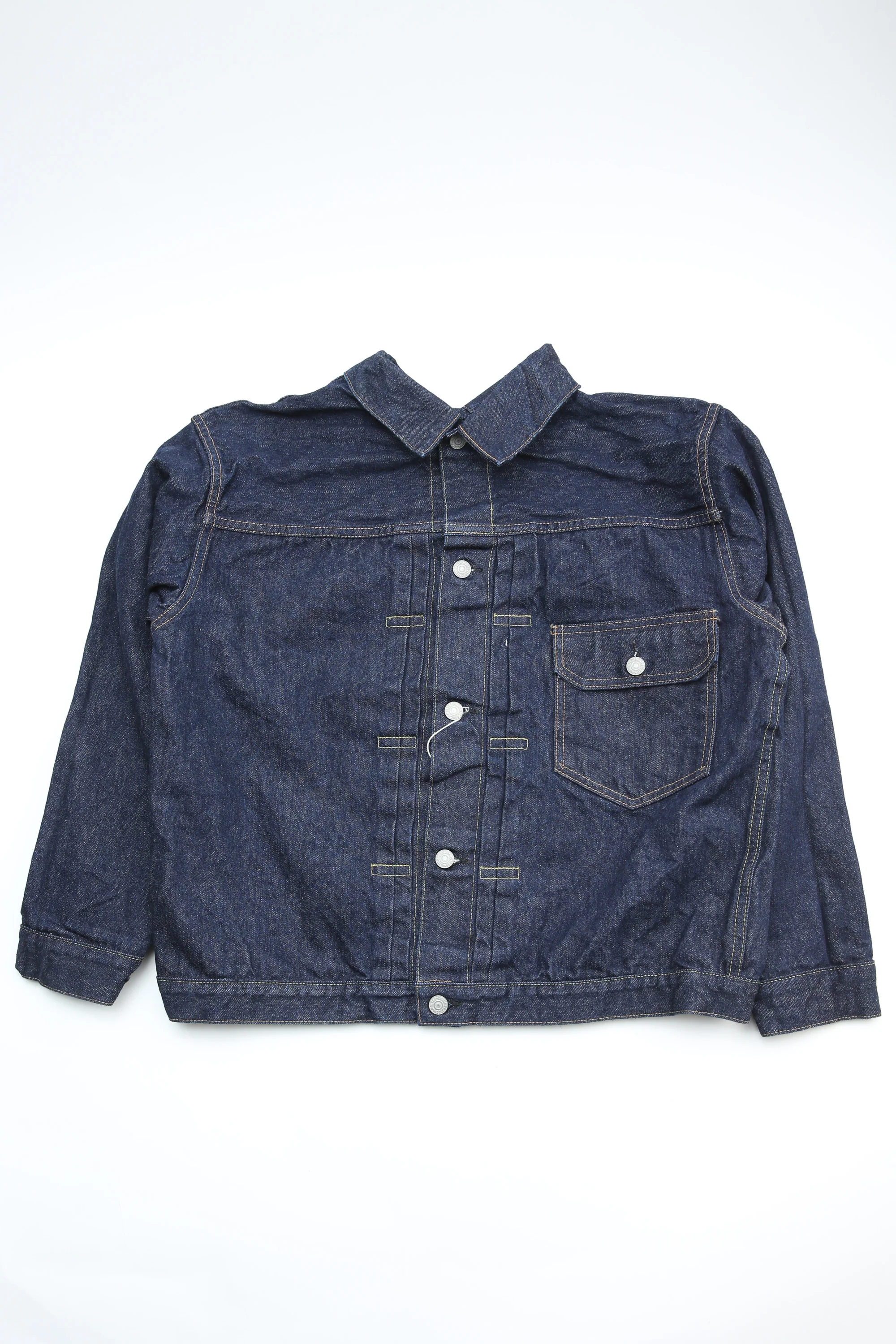 orSlow "wolSro" BOTH SIDE JACKET - One Wash - Image 2