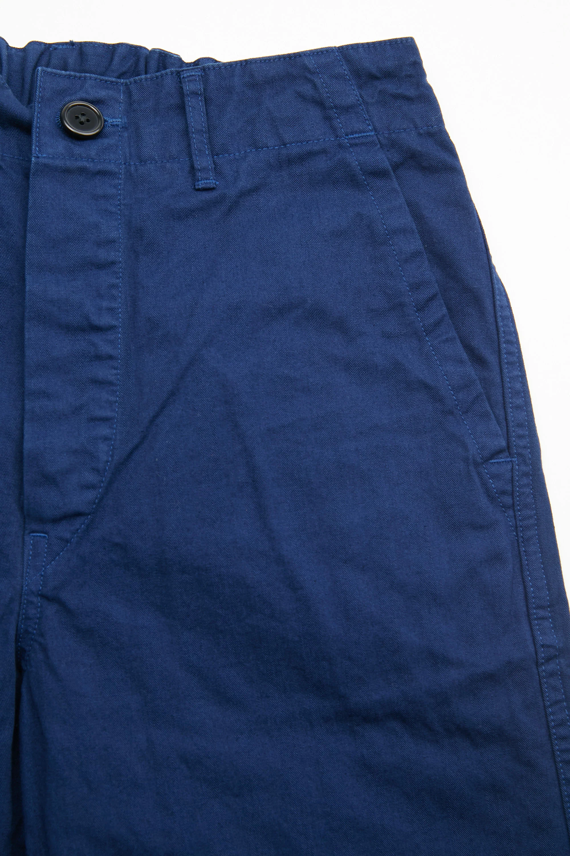 orSlow FRENCH WORK PANTS (Unisex) - Blue - Image 3