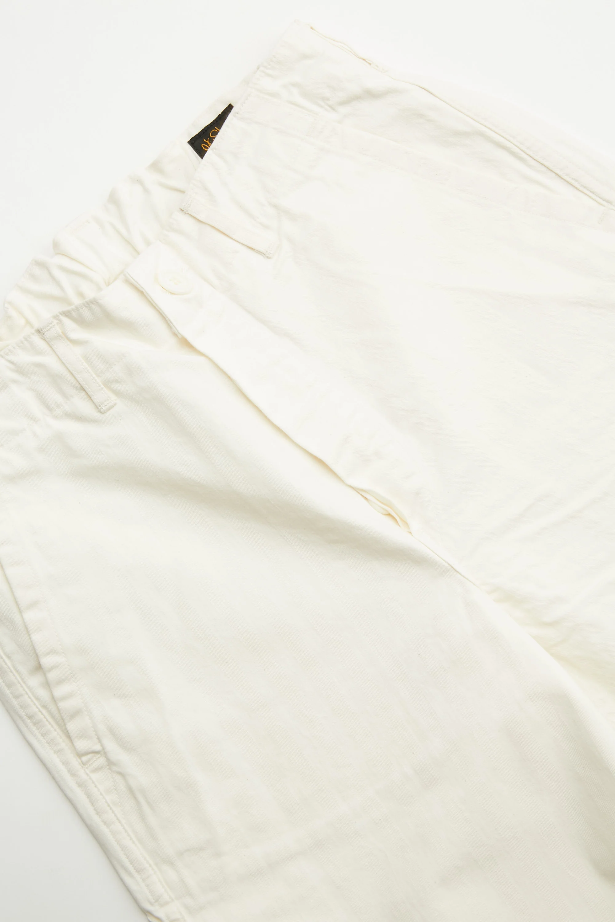 orSlow FRENCH WORK PANTS (Unisex) - Ecru - Image 5