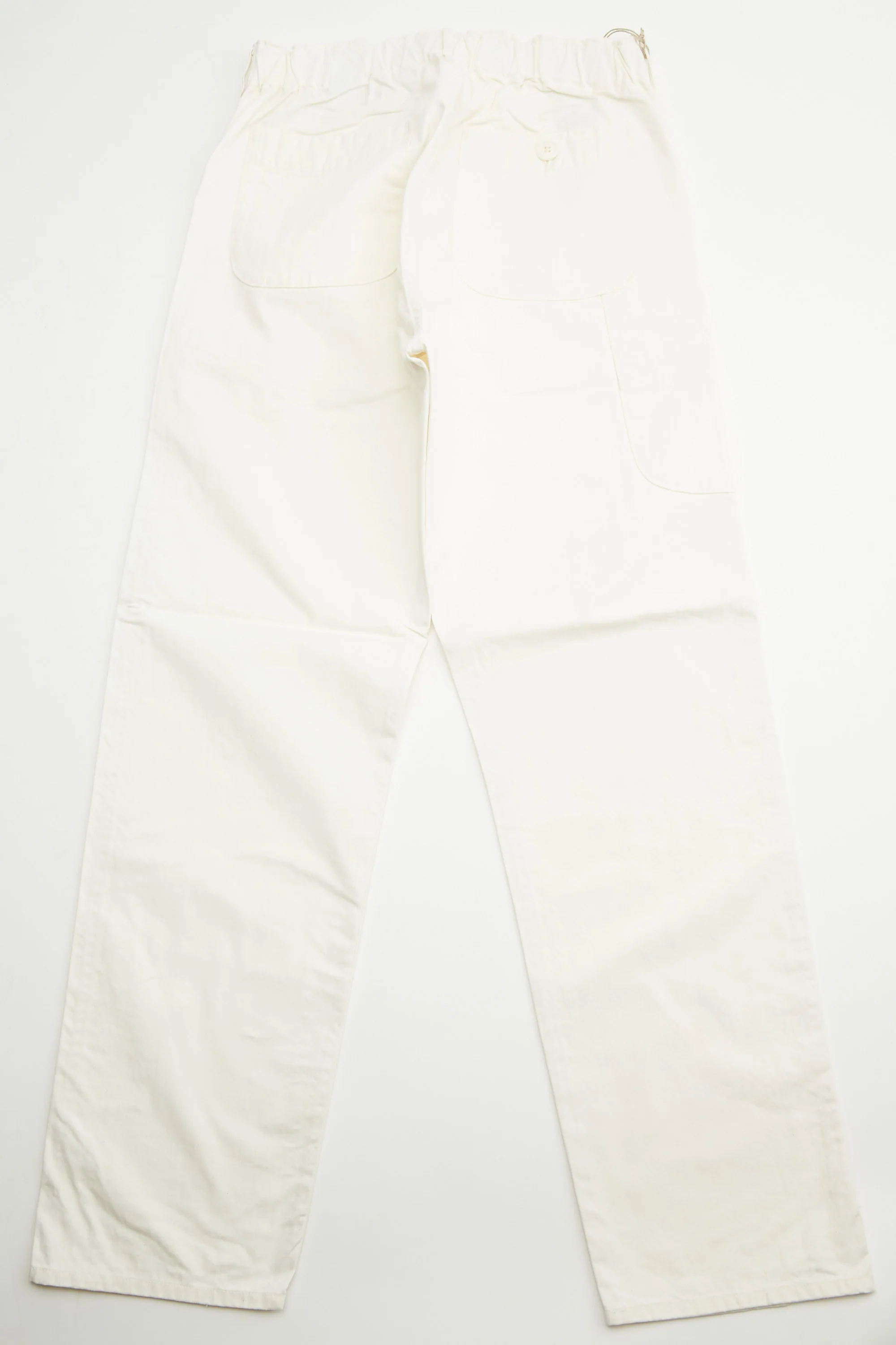 orSlow FRENCH WORK PANTS (Unisex) - Ecru - Image 7