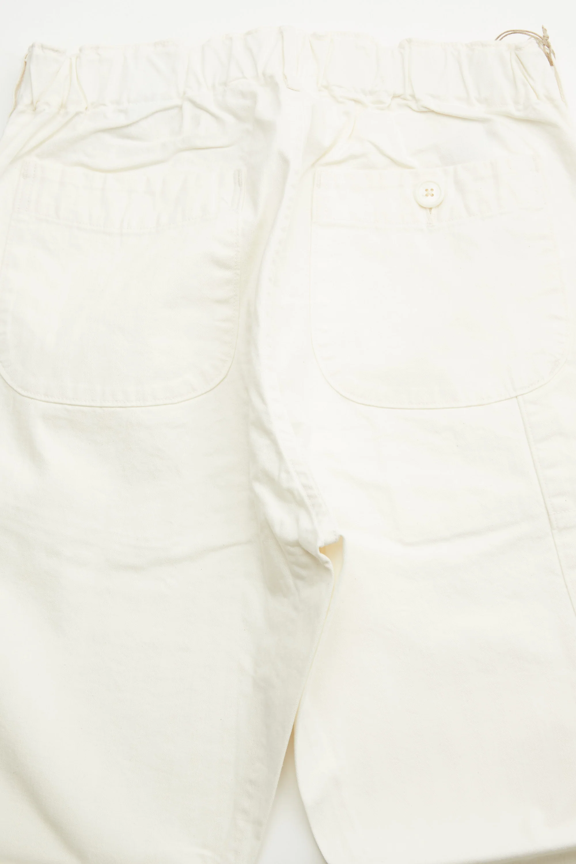 orSlow FRENCH WORK PANTS (Unisex) - Ecru - Image 8