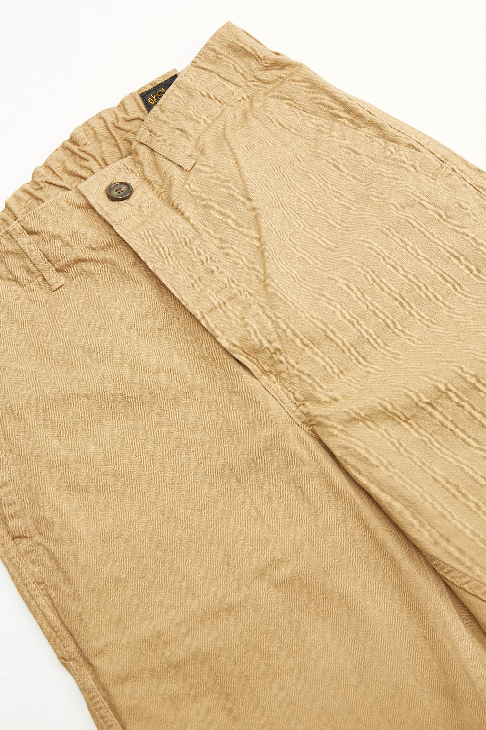 orSlow FRENCH WORK PANTS (Unisex) - Khaki - Image 5