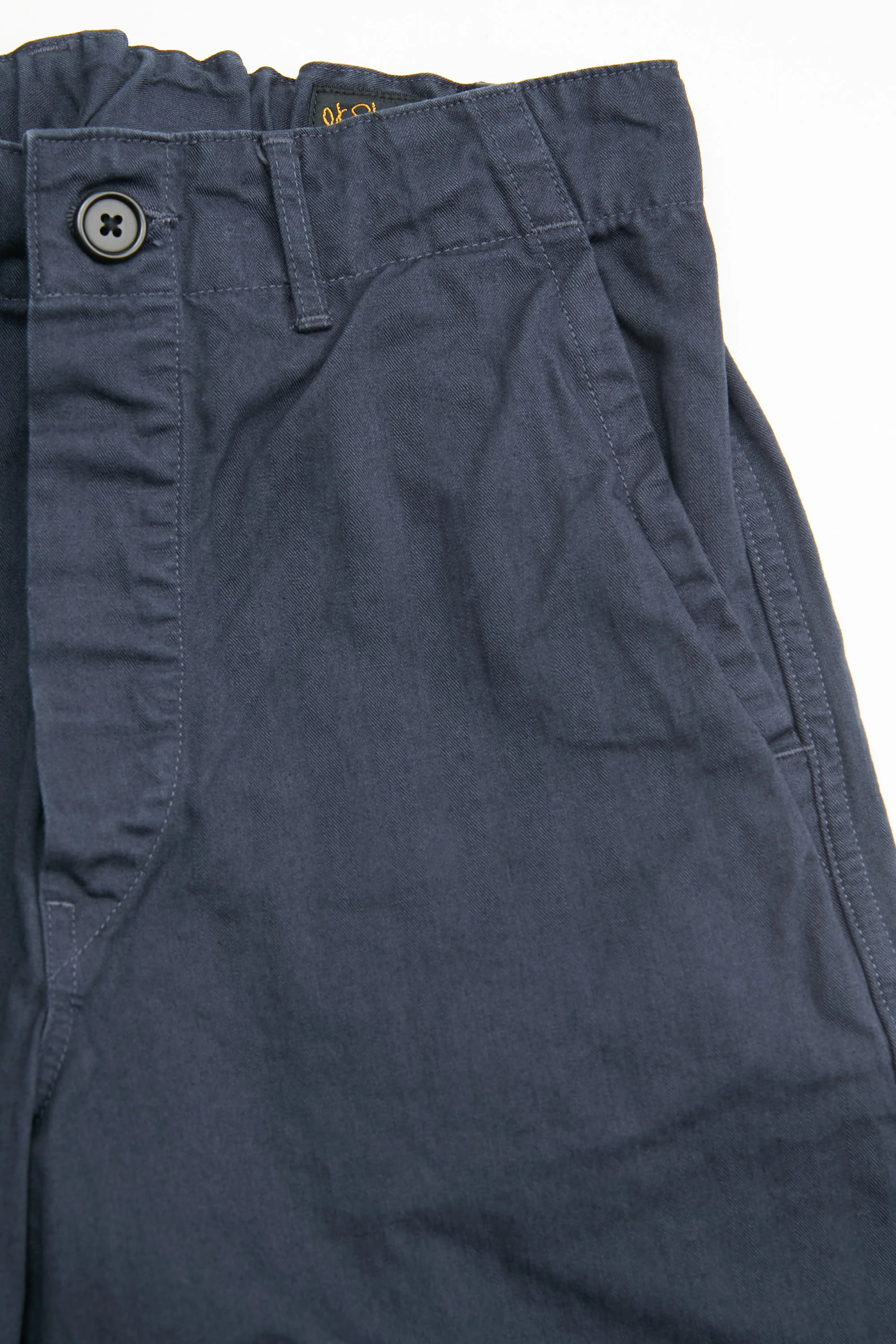 orSlow FRENCH WORK PANTS (Unisex) - Navy - Image 3