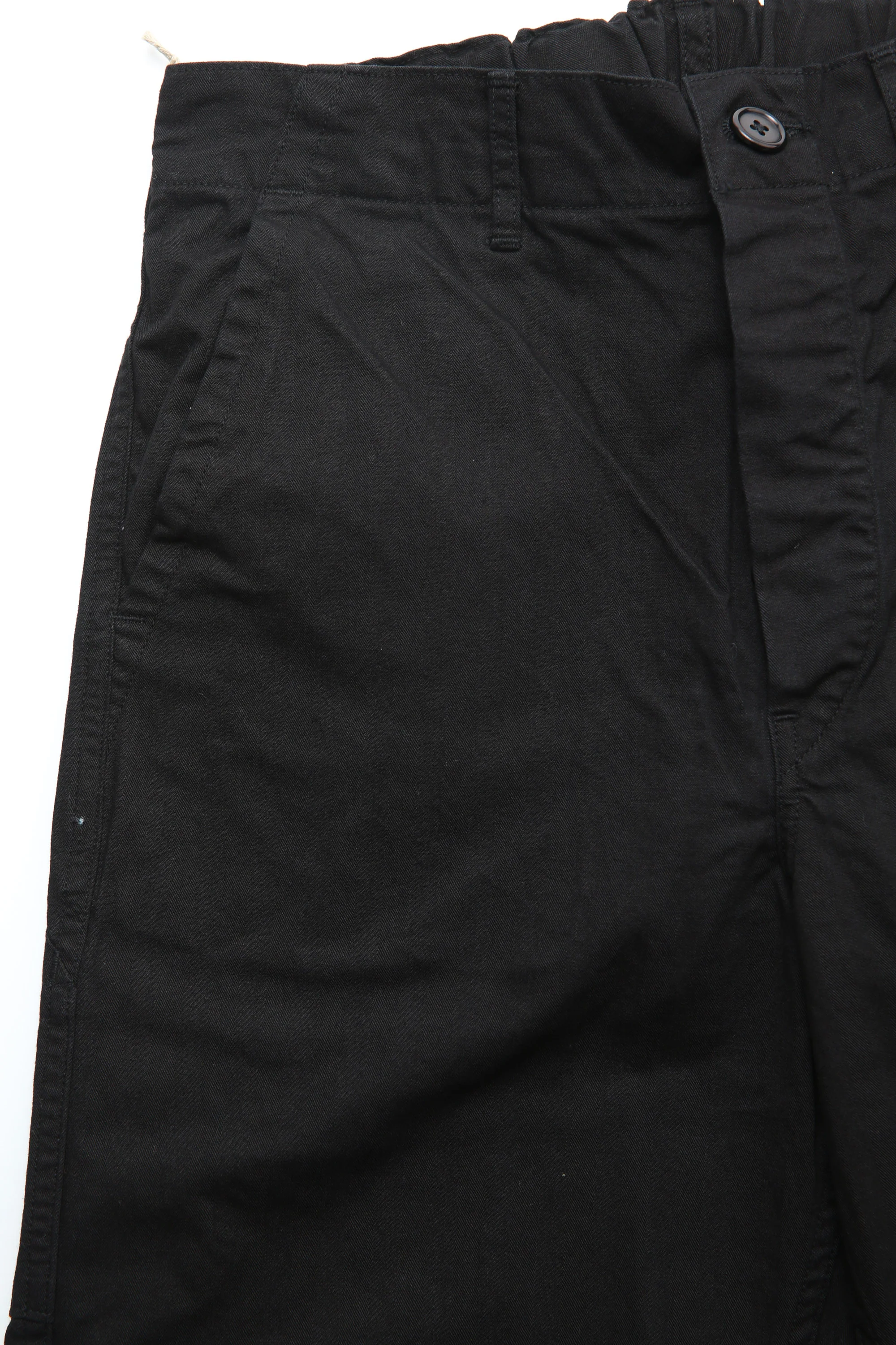 orSlow French Work Pants (Unisex) - Black - Image 3