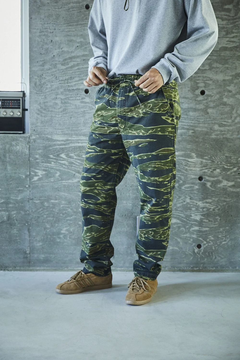 orSlow New Yorker Pants - Tiger Camo - Image 5