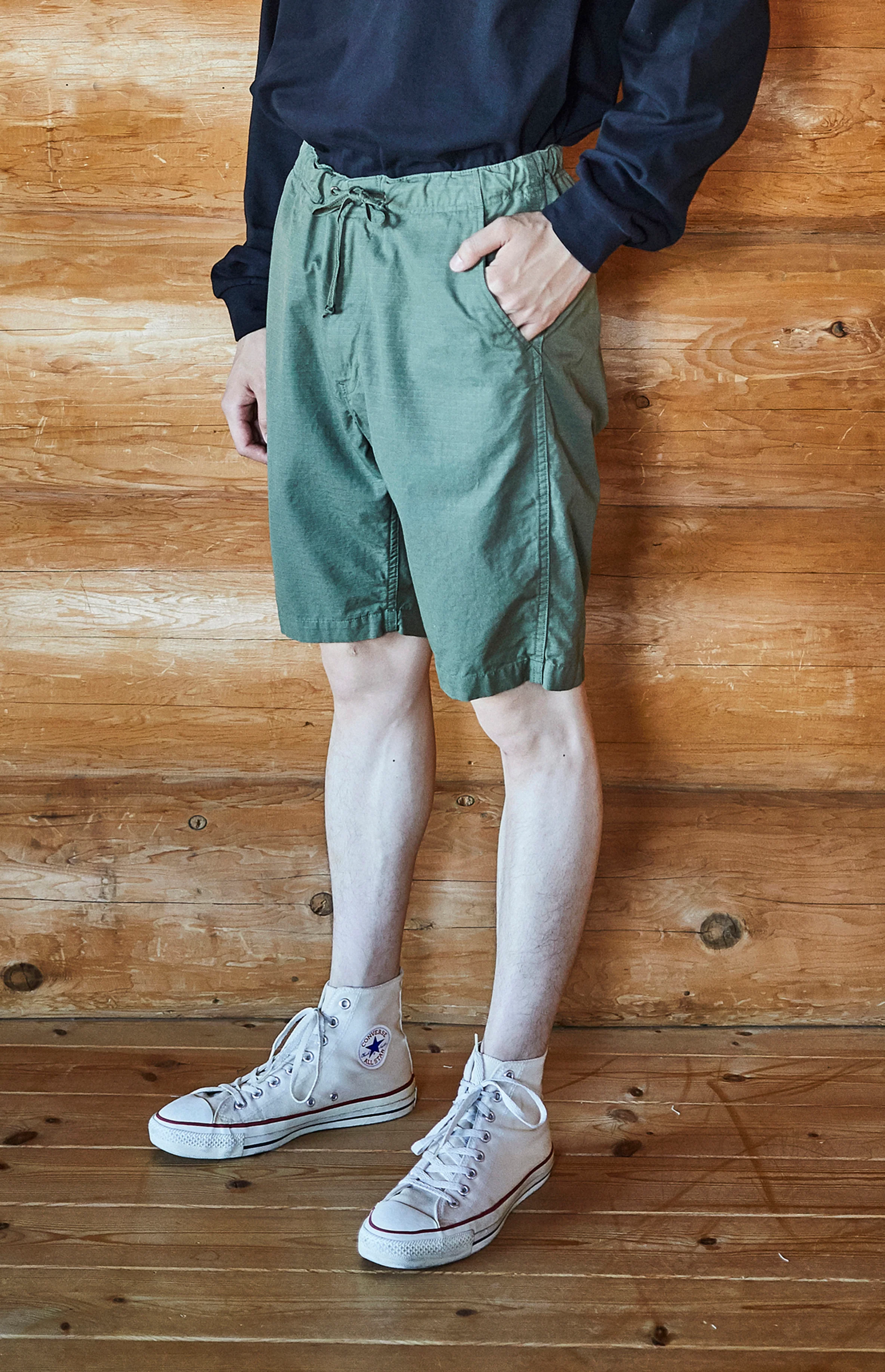 orSlow New Yorker Shorts - Army Green - Image 8