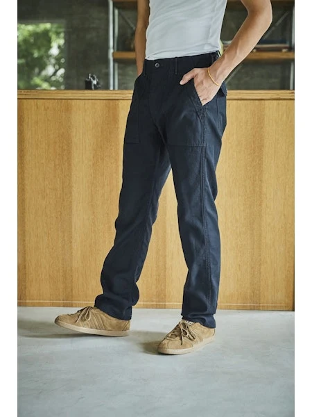 orSlow Slim Fit Fatigue Pants - Black (SS26) - Image 2