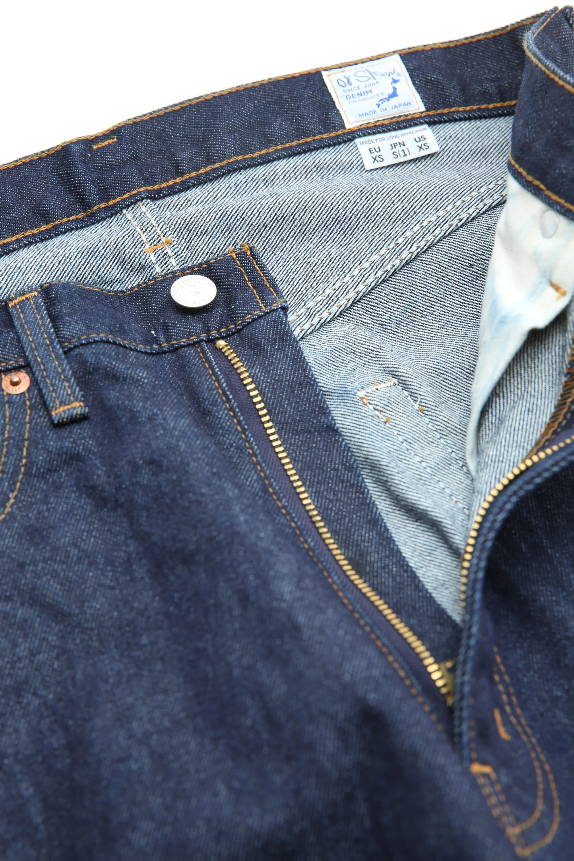 orSlow 100 SUPER DAD'S FIT DENIM PANTS - One Wash - Image 4