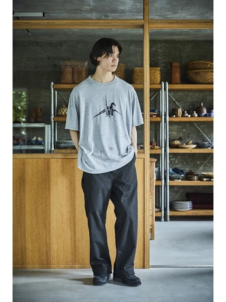 orSlow WIDE FIT FRENCH WORK PANTS (UNISEX) - Black - Image 8