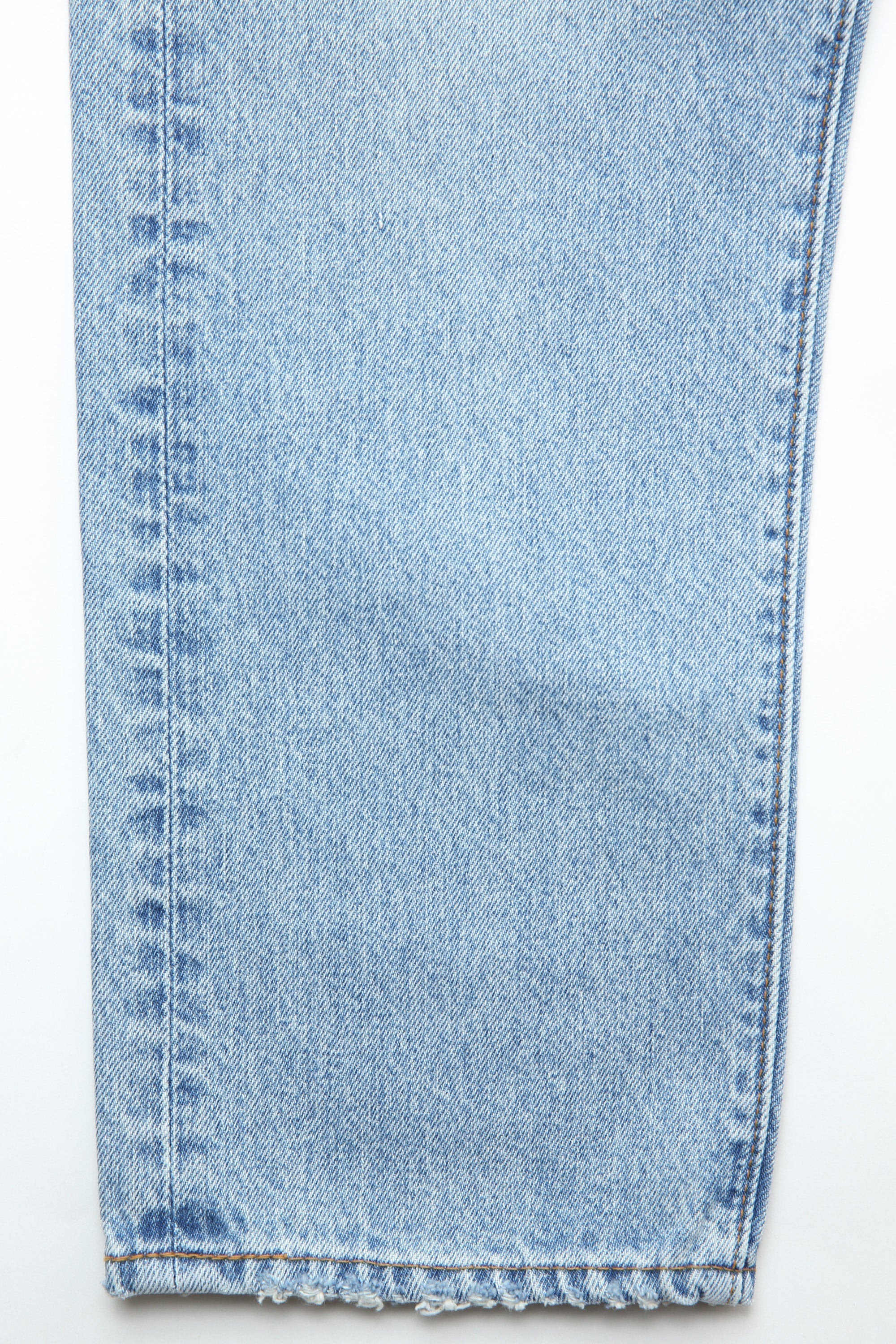 orSlow Women's SHORT LENGTH 105 90'S DENIM SKY BLUE (*ZIPPER FLY) - Image 26