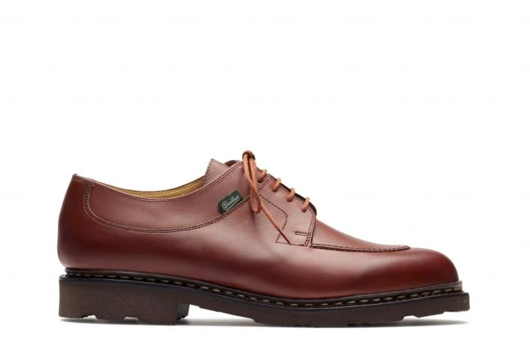Paraboot Men's Avignon / Griff II Marron - Lis Marron - Image 3
