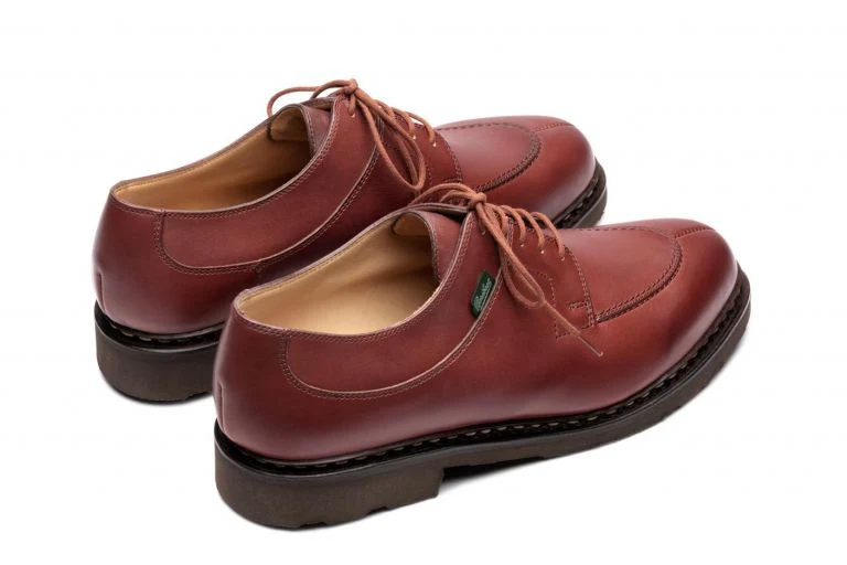 Paraboot Men's Avignon / Griff II Marron - Lis Marron - Image 5