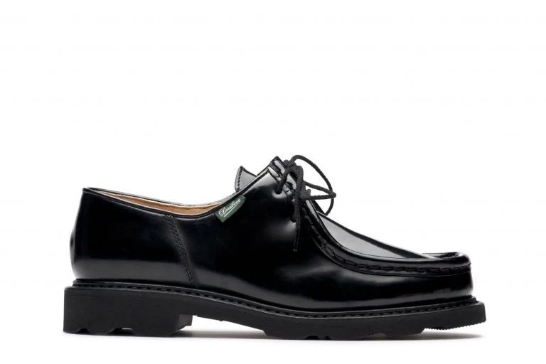 Paraboot Women's Michael/Griff Noire - Gloss Noir - Image 2